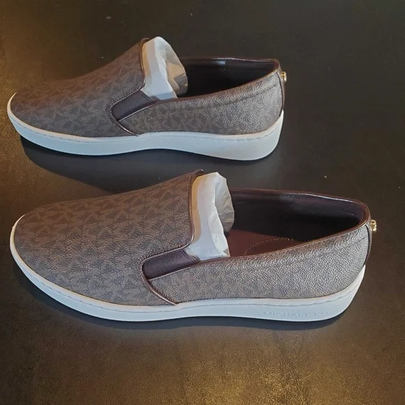 Michael Kors Women’s Keaton Slip On, Brown - Picture 1 of 3